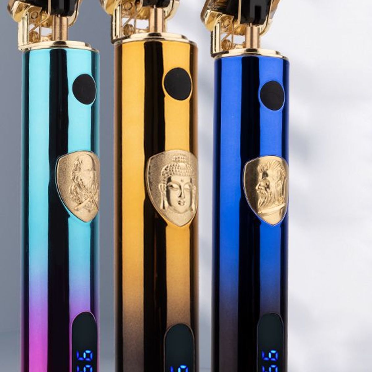 GENERICO - Maquina Cortadora De Pelo Barbera Multicolor Pantalla Led