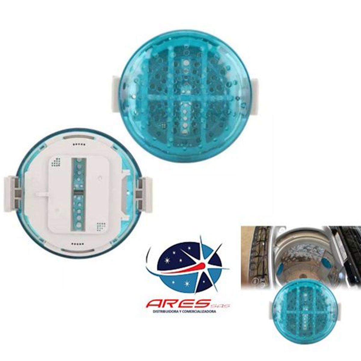 GENERICO - Filtro Redondo Para Lavadora LG Turbo Drum