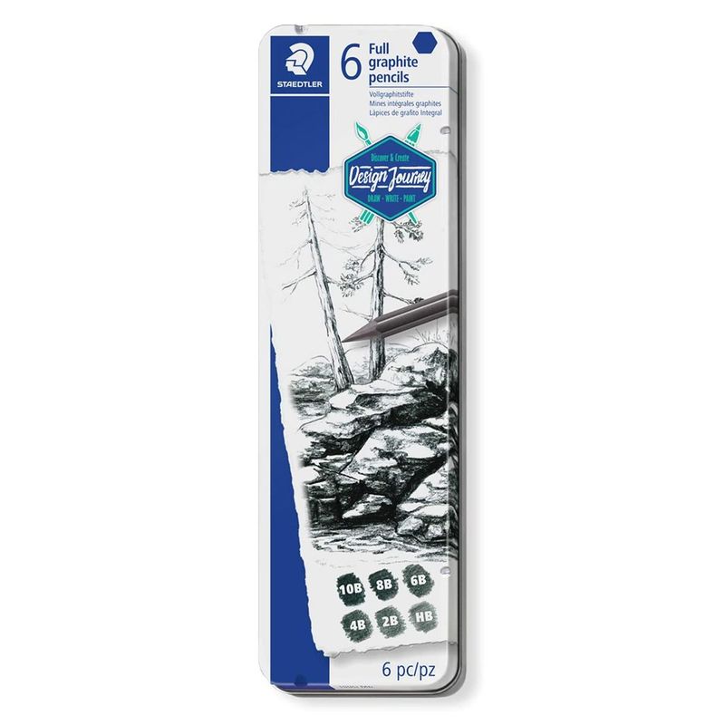 STAEDTLER - Lápiz De Grafito Puro X 6 Unds Staedtler.
