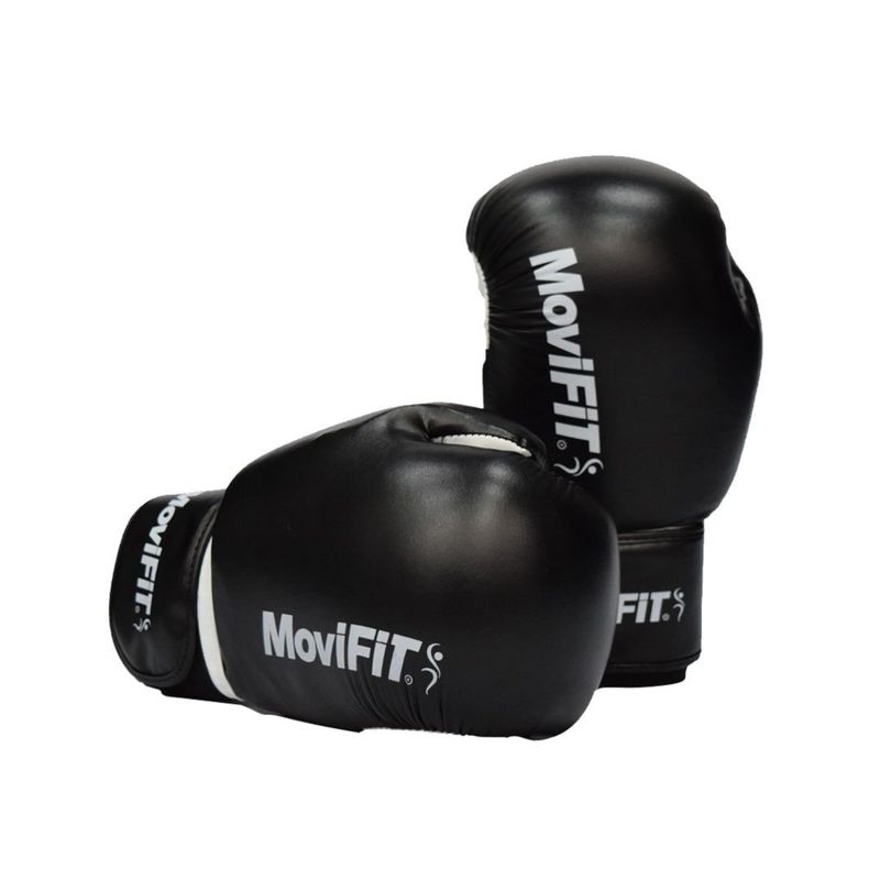 MOVIFIT - Guante de Boxeo Profesional 12 OZ - Negro