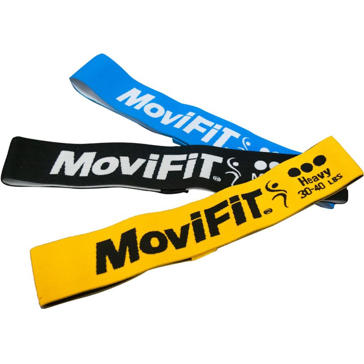 MOVIFIT - Kit de Bandas Elásticas en Tela Glúteos y Piernas