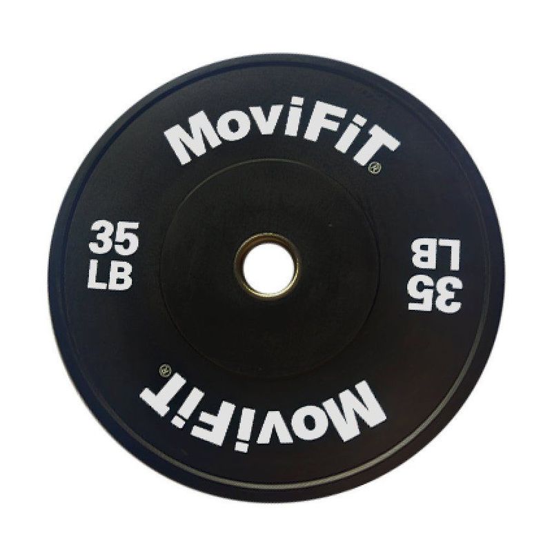 MOVIFIT - Discos olímpico en caucho de 35 lb movifit