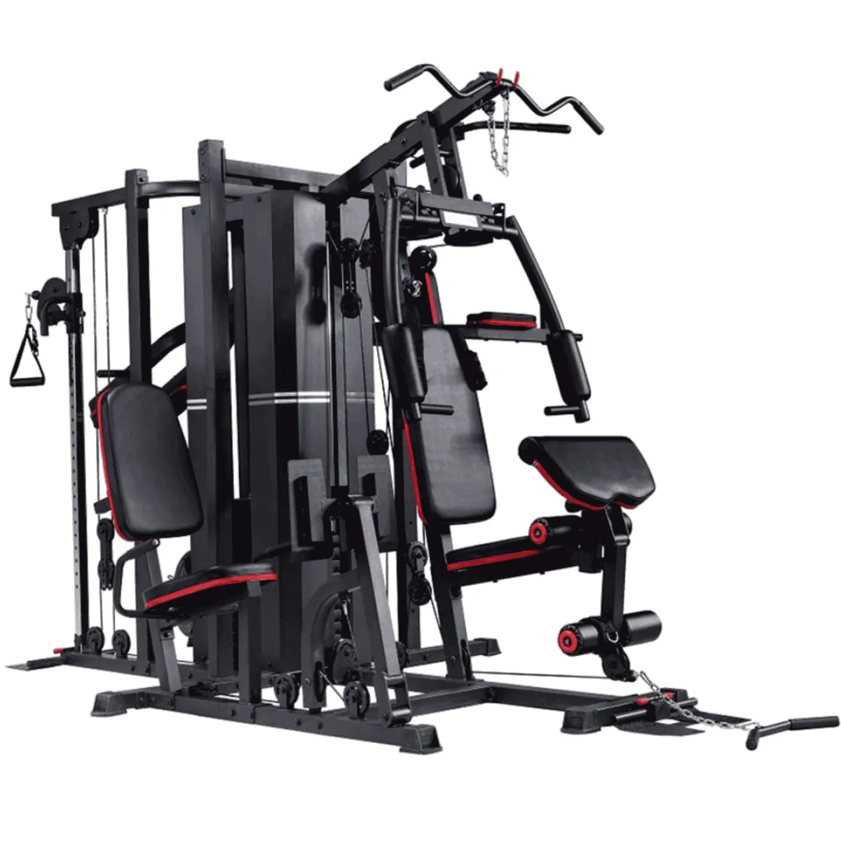 MOVIFIT - Multigimnasio 5 Estaciones de Entrenamiento 2 torres 145 kg MS651S