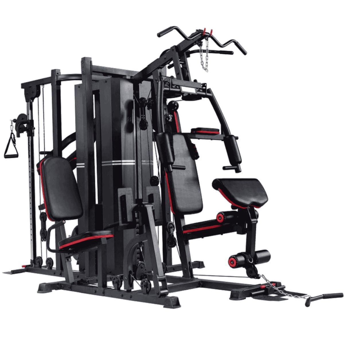 MOVIFIT - Multigimnasio 5 Estaciones de Entrenamiento 2 torres 145 kg MS651S