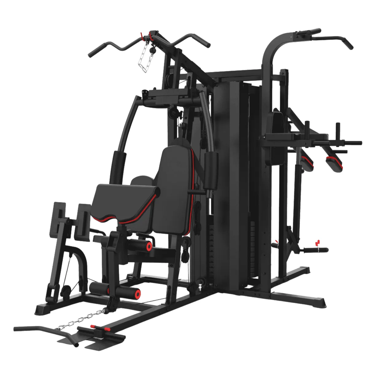 MOVIFIT - Multigimnasio 5 Estaciones de Entrenamiento 2 torres 145 kg MS651S