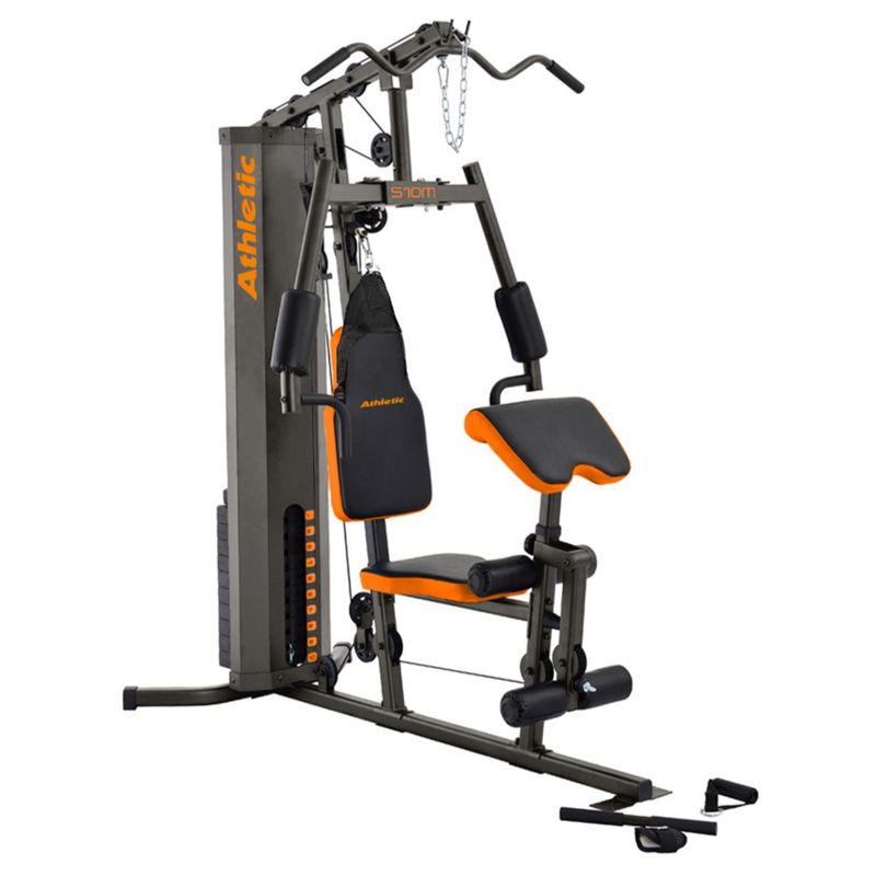 ATHLETIC - Multigimnasio 510M Athletic Torre Pesas 67,5 kg + Predicador