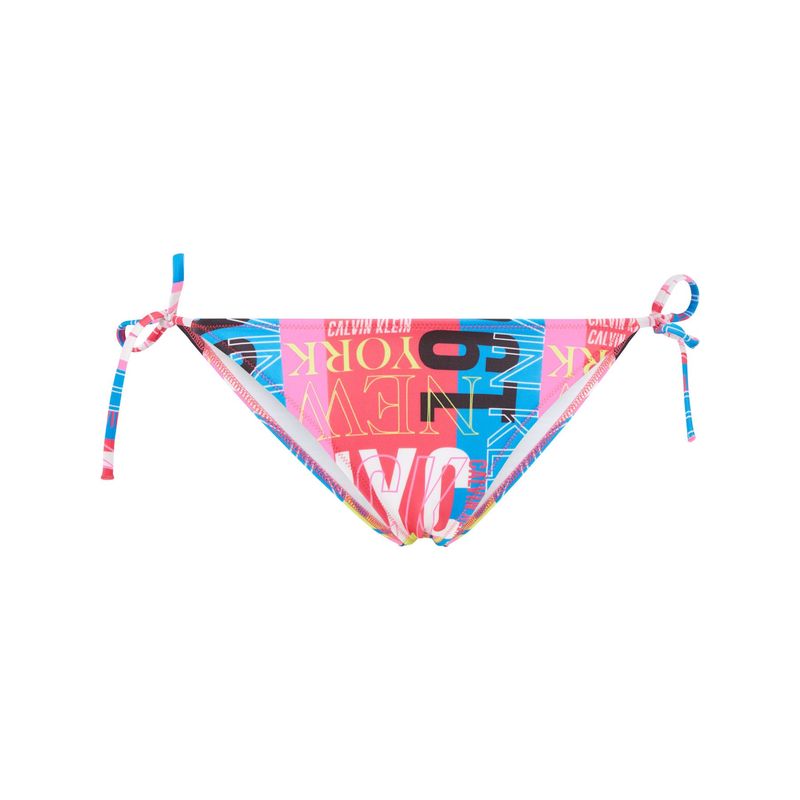 CALVIN KLEIN - Bottom Vestido De Baño Cheeky String Side Para Mujer Calvin Klein