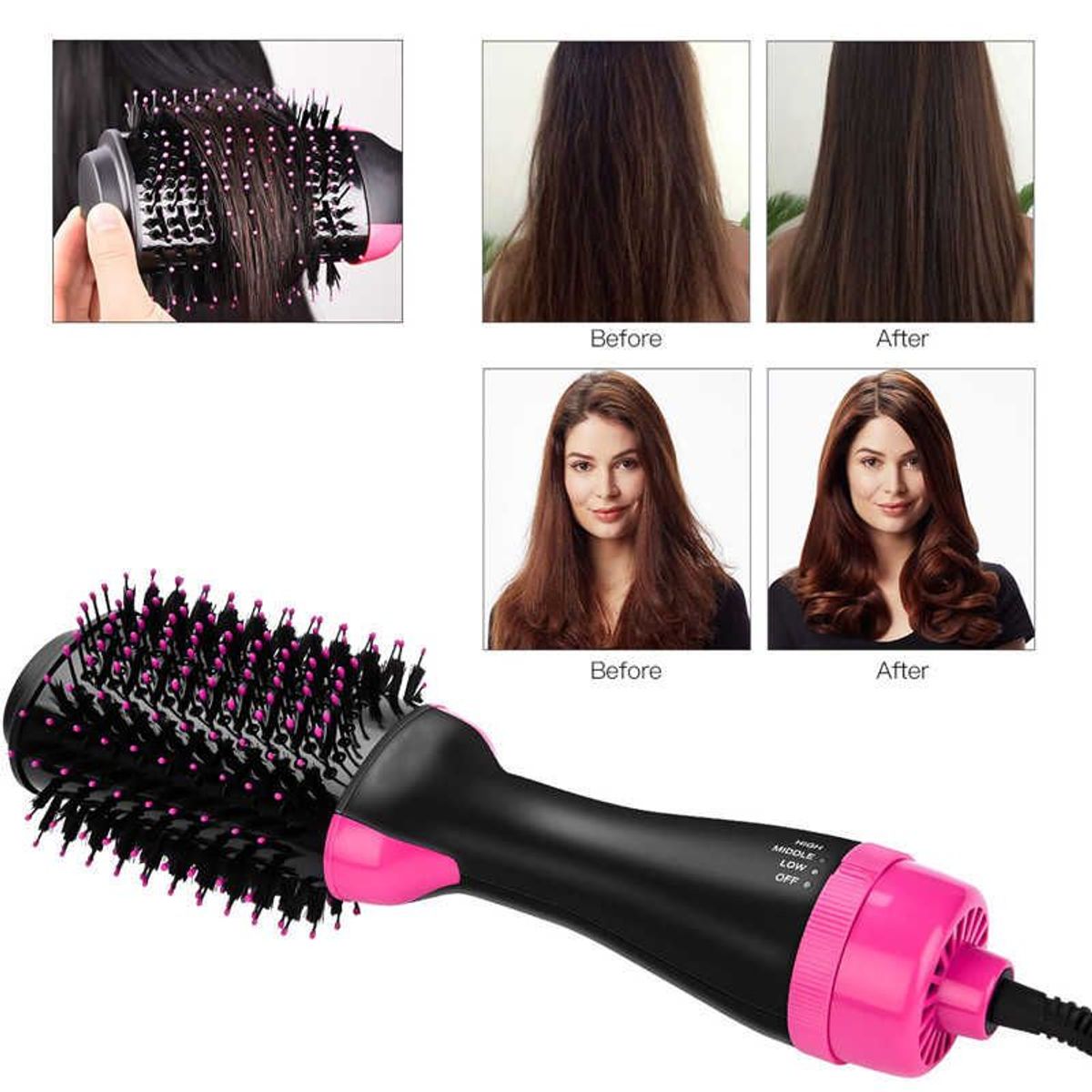 ONE STEP - Cepillo Secador Voluminizador 3 Velocidades_.