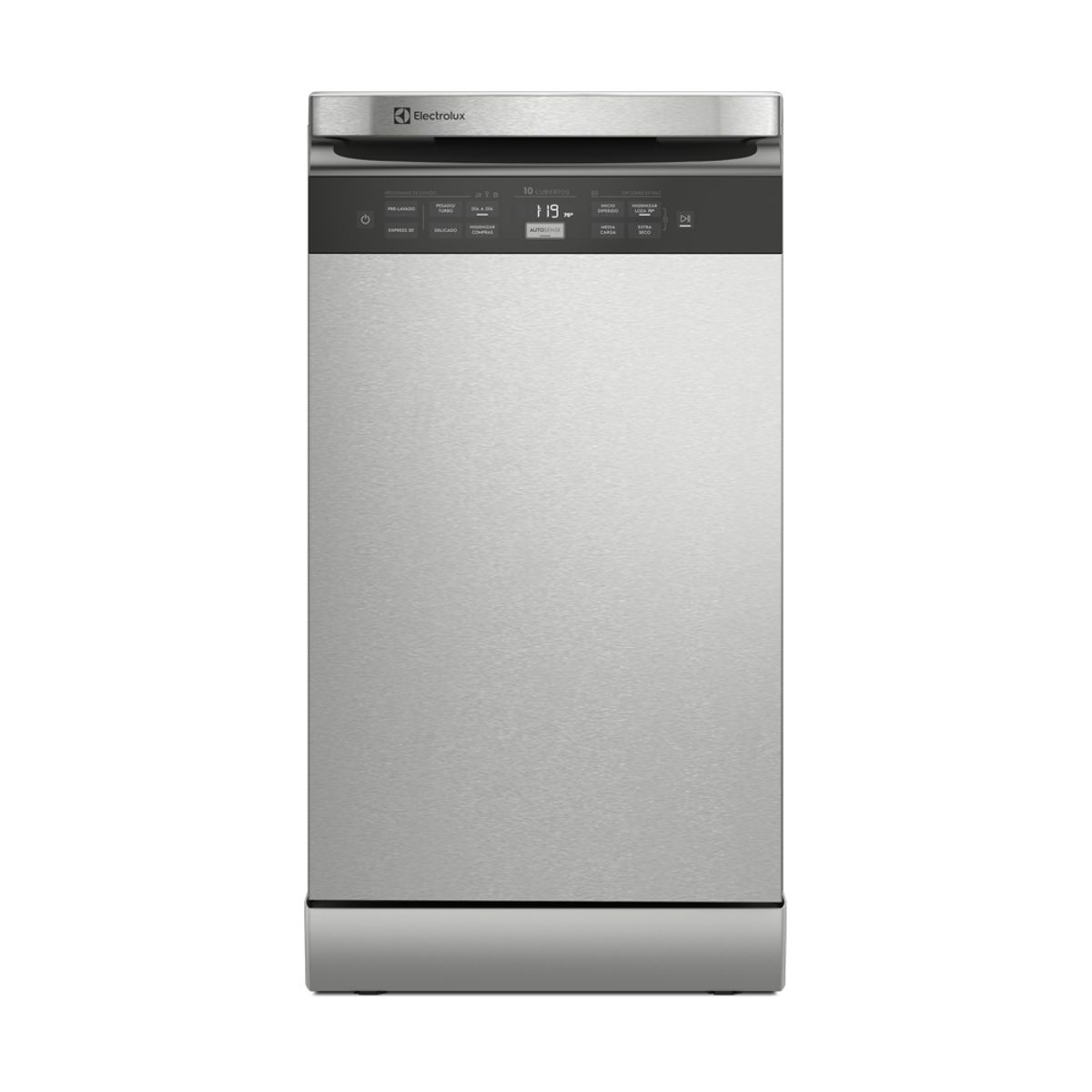 ELECTROLUX - Lavavajillas 50 piezas Electrolux higienizador acero Inoxidable EHFE10T6MSBUS