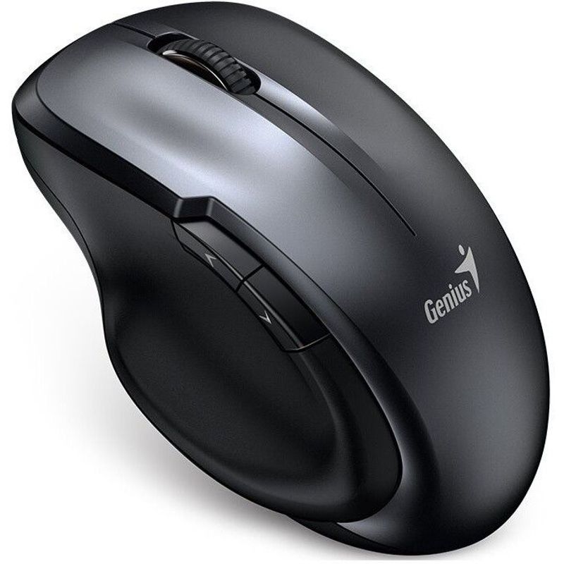 GENIUS - Mouse Genius Ergonomico 8200s Inalambrico Gris Hierro