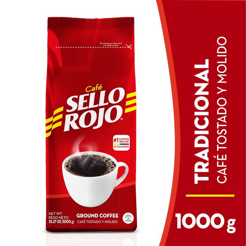 SELLO ROJO - Cafe Sello Rojo Institucional Fuerte