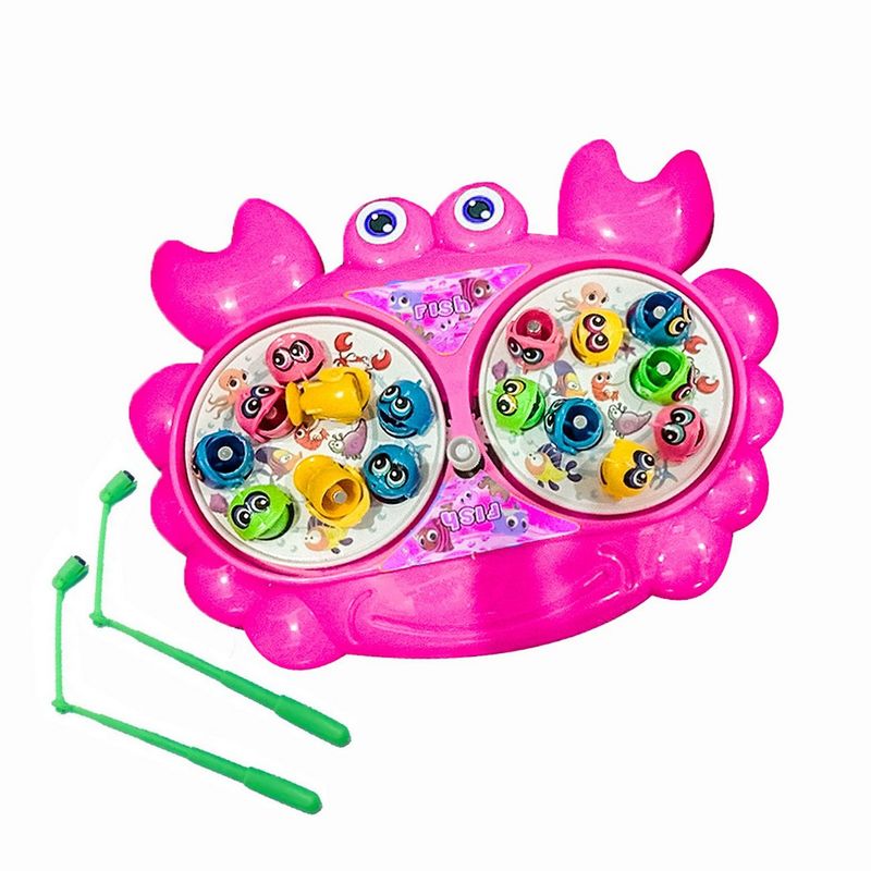 DAYOSHOP - Juego De Pesca Iman Juguete Giratorio Infantil