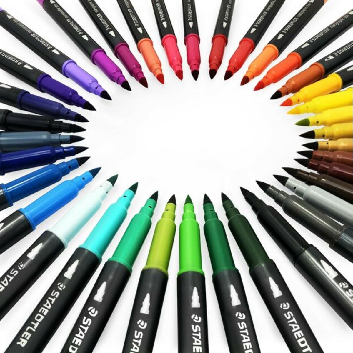 STAEDTLER - Marcador Rotulador Permanente Doble Punta X 36 Staedtler.