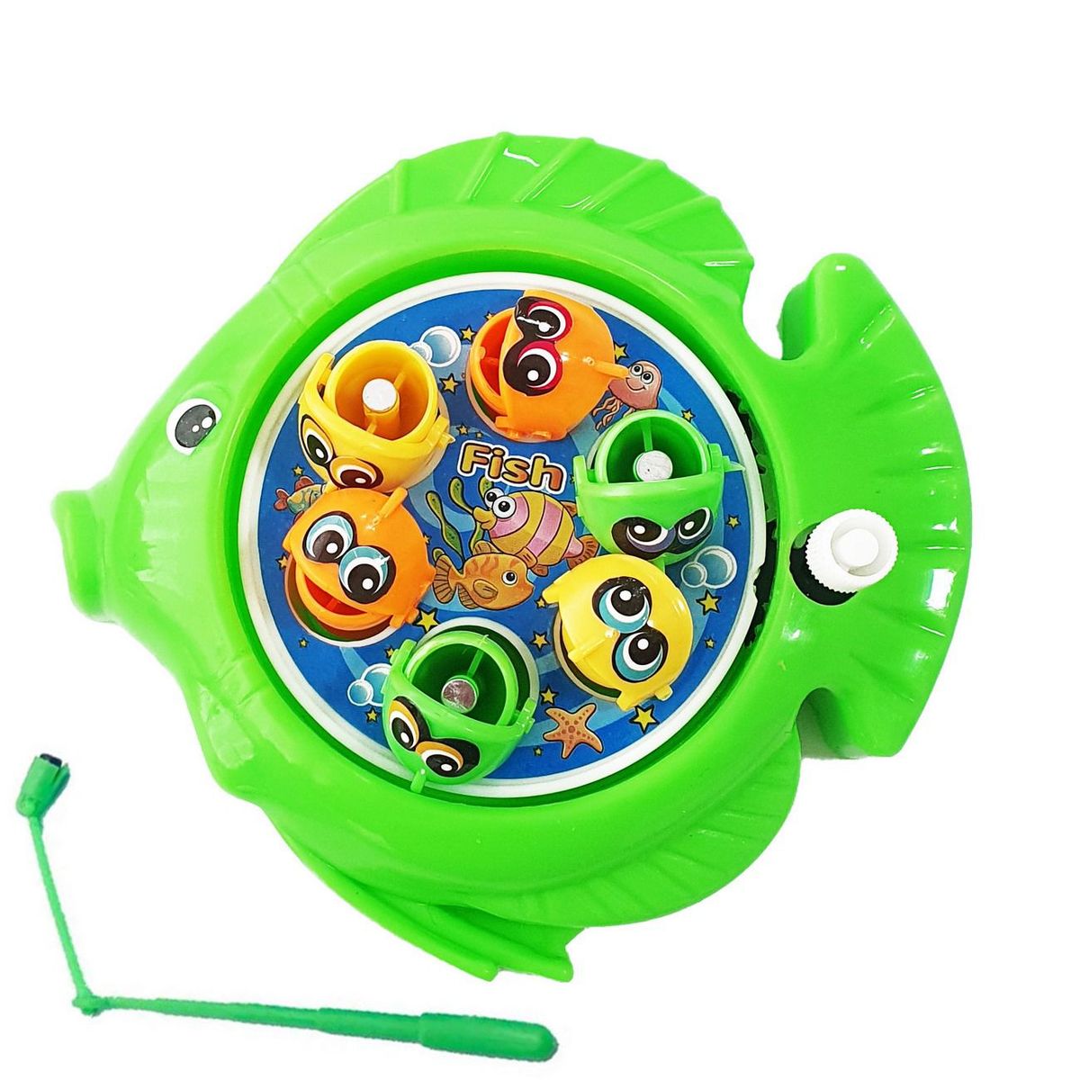 DAYOSHOP - Juego De Pesca Iman Juguete Giratorio Infantil Pez