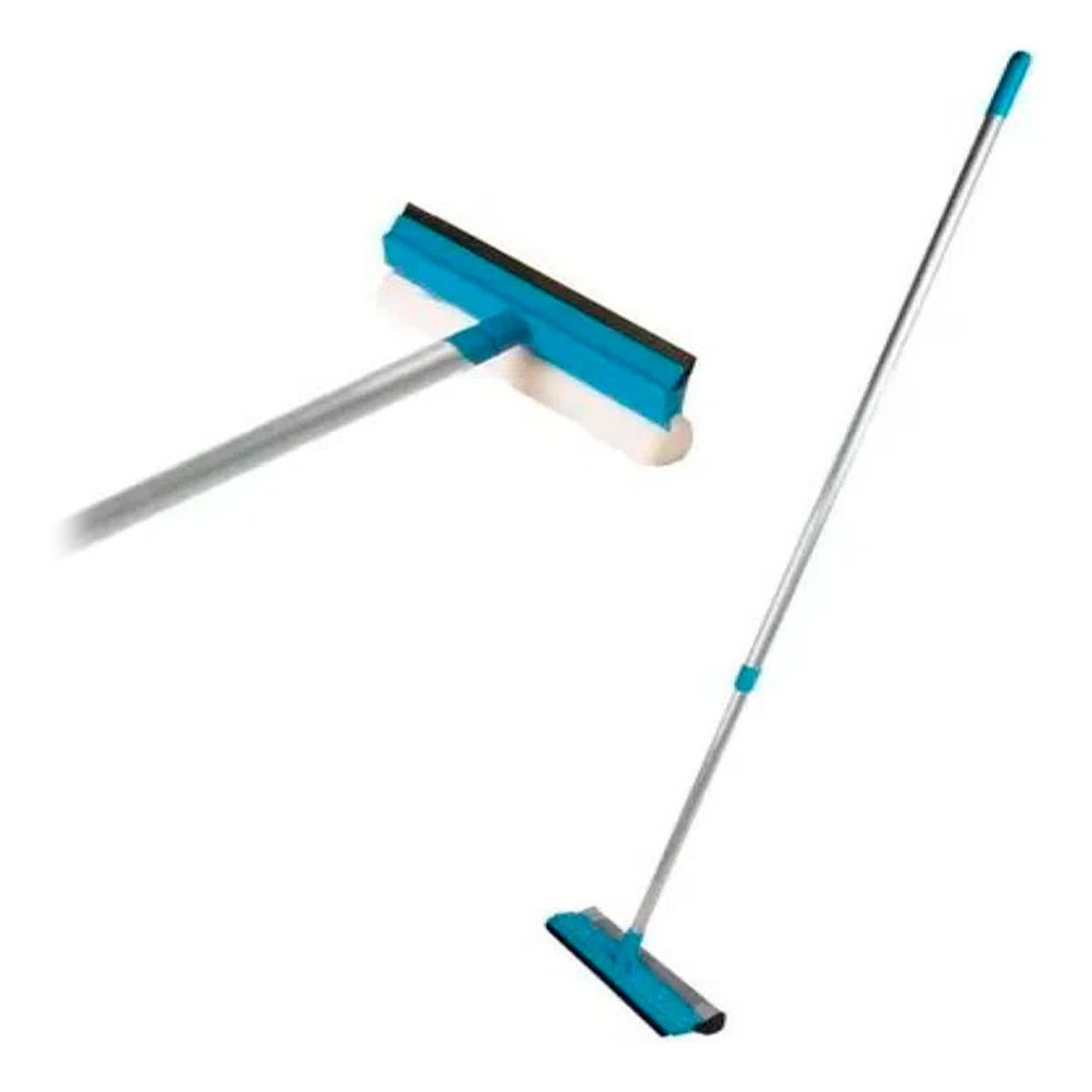 GENERICO - Limpia Vidrios 3 metros Metálico Retráctil Ventana Aluminio