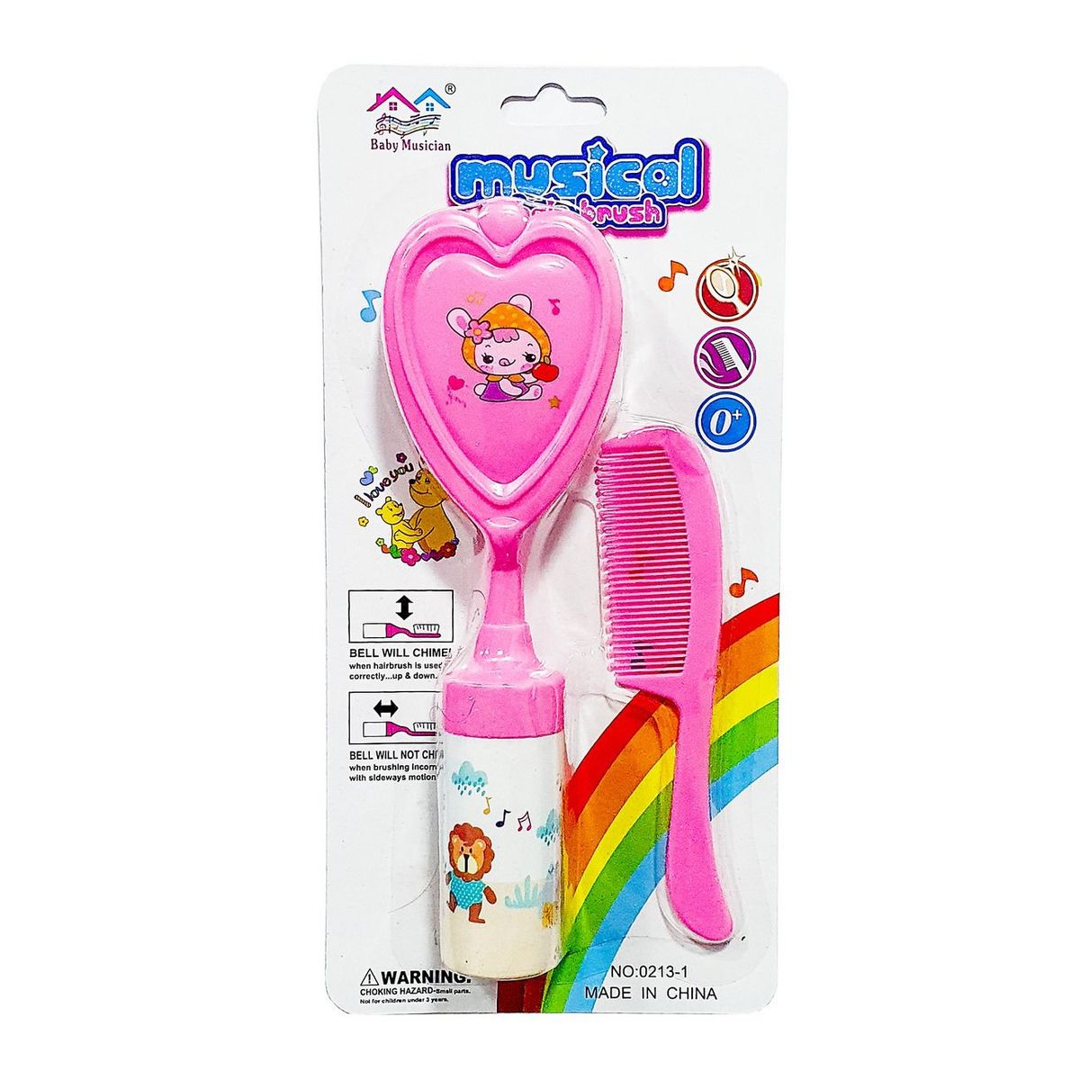 DAYOSHOP - Set Cepillo Y Peine Para Bebe Musical