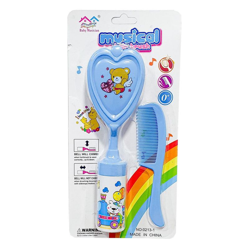 DAYOSHOP - Set Cepillo Y Peine Para Bebe Musical