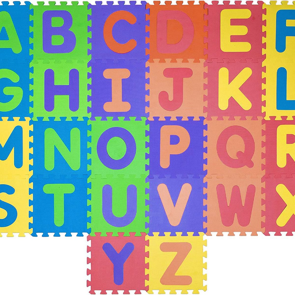 GENERICO - Tapete Para Bebe Fomi Plegable x 26 Pcs - Abecedario