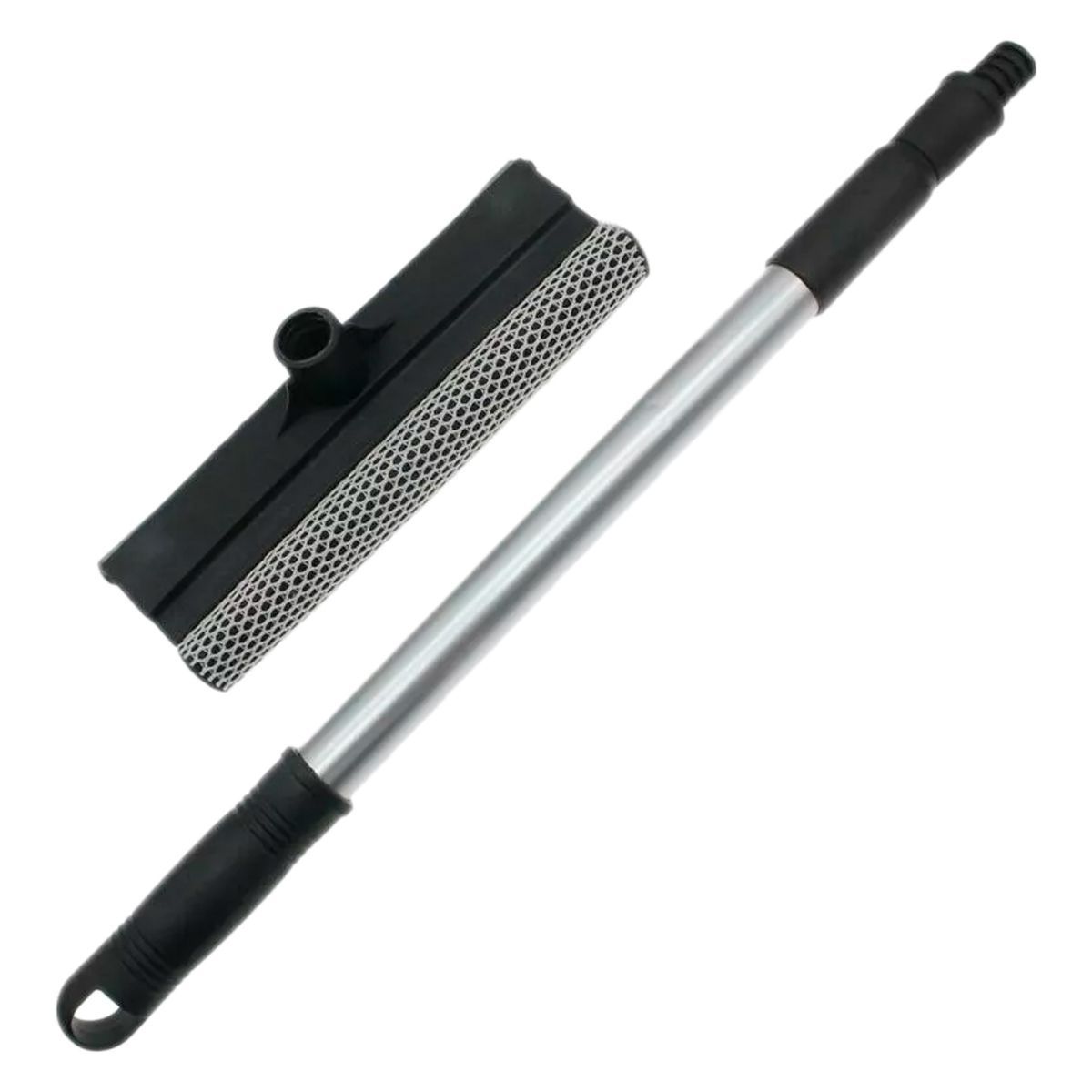 GENERICO - Limpia Vidrios 1 Metro Metálico Retráctil Ventana Aluminio