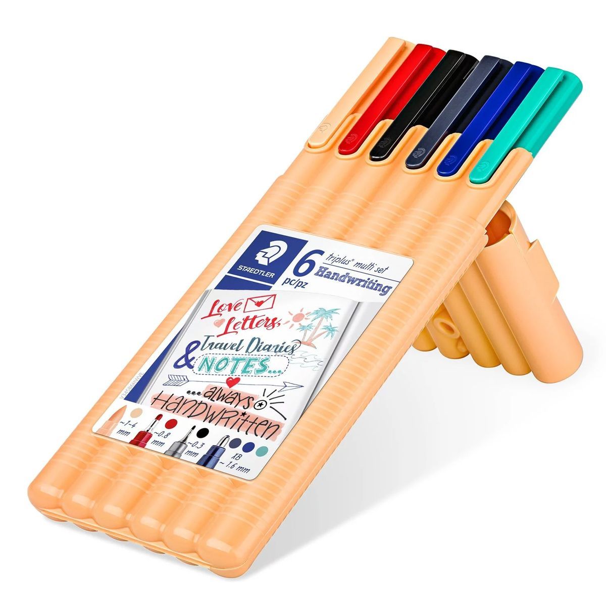 STAEDTLER - Set Staedtler Resaltador, Bolígrafo, Micropunta X 6 Piezas.