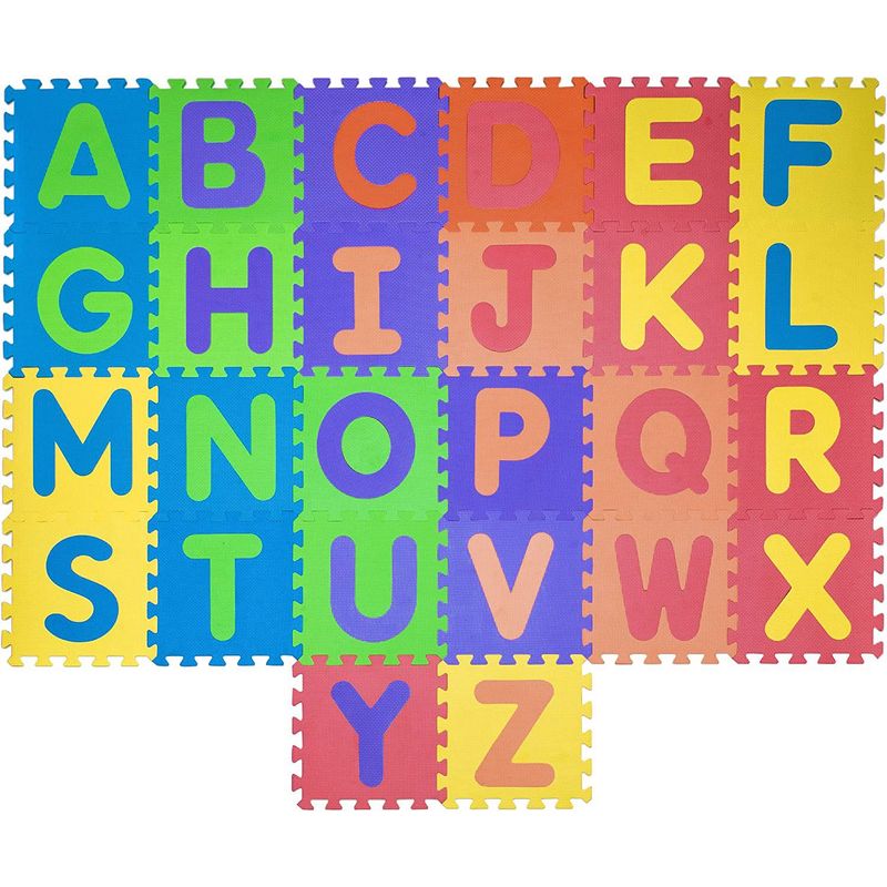 JON DI GROUP SAS - Tapete Para Bebe Fomi Plegable x 26 Pcs - Abecedario