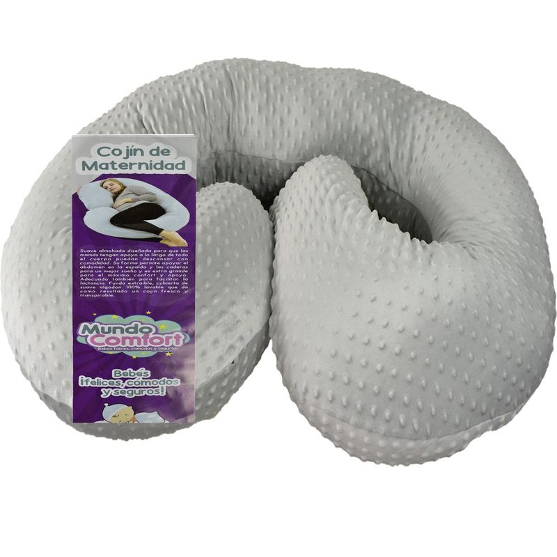 MUNDO BEBE - Almohada  cojín materna  para embarazo