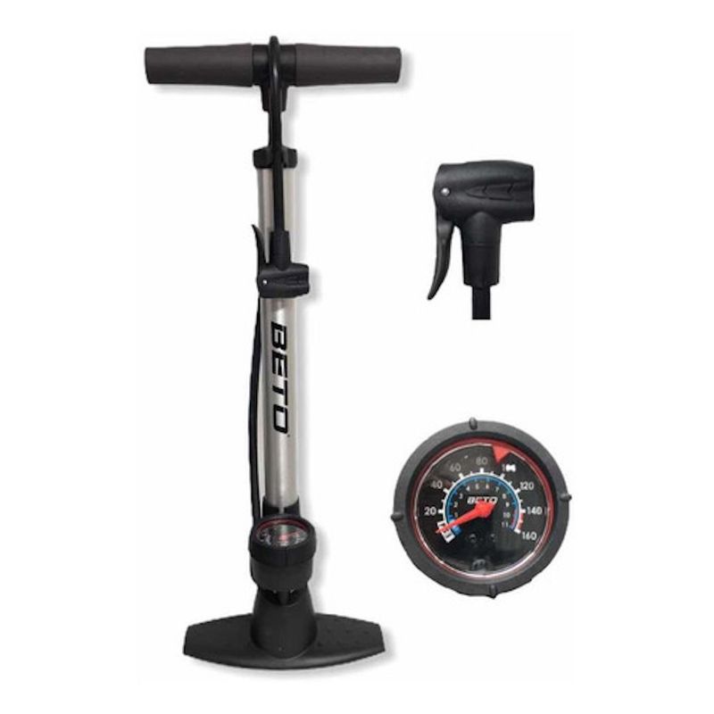BETO - Inflador Bomba Beto Pie 160psi Bicicletas Motos Cmp-069