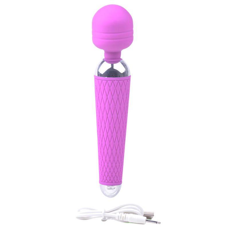 LUST - Vibrador Masajeador En Silicona Recargable A Prueba De Agua