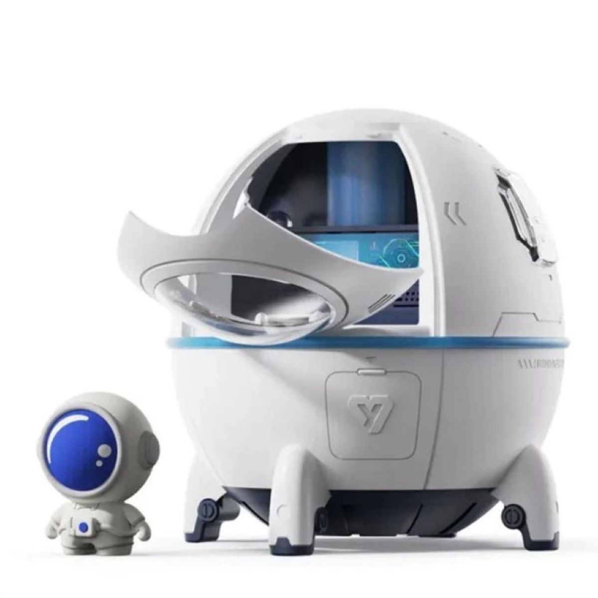 ZHOPI CO - Humidificador Ultrasonico Nave Astronauta Difusor Aromas