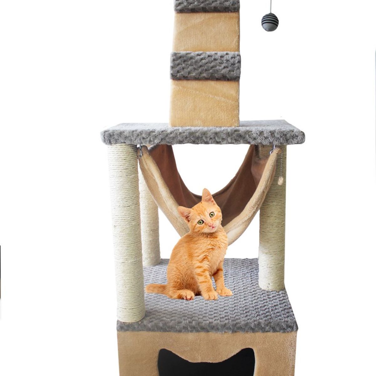 MAOS - GIMNASIO ARBOL RASCADOR PARA GATO