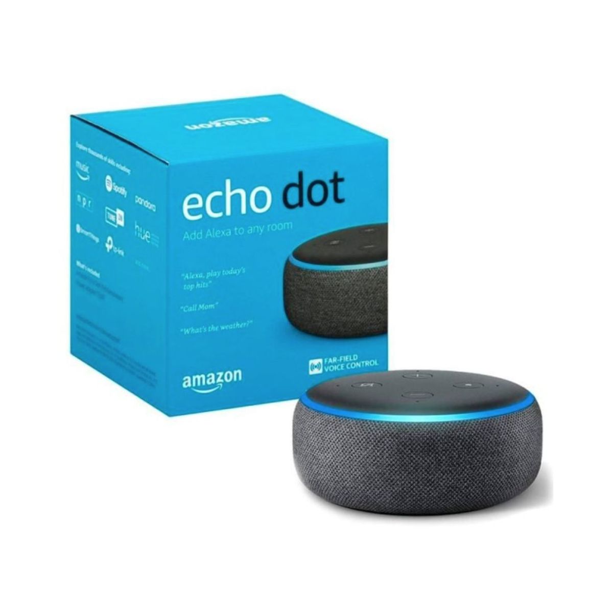 AMAZON - Altavoz Amazon Echo Dot 3rd Gen Con Asistente Virtual Alexa