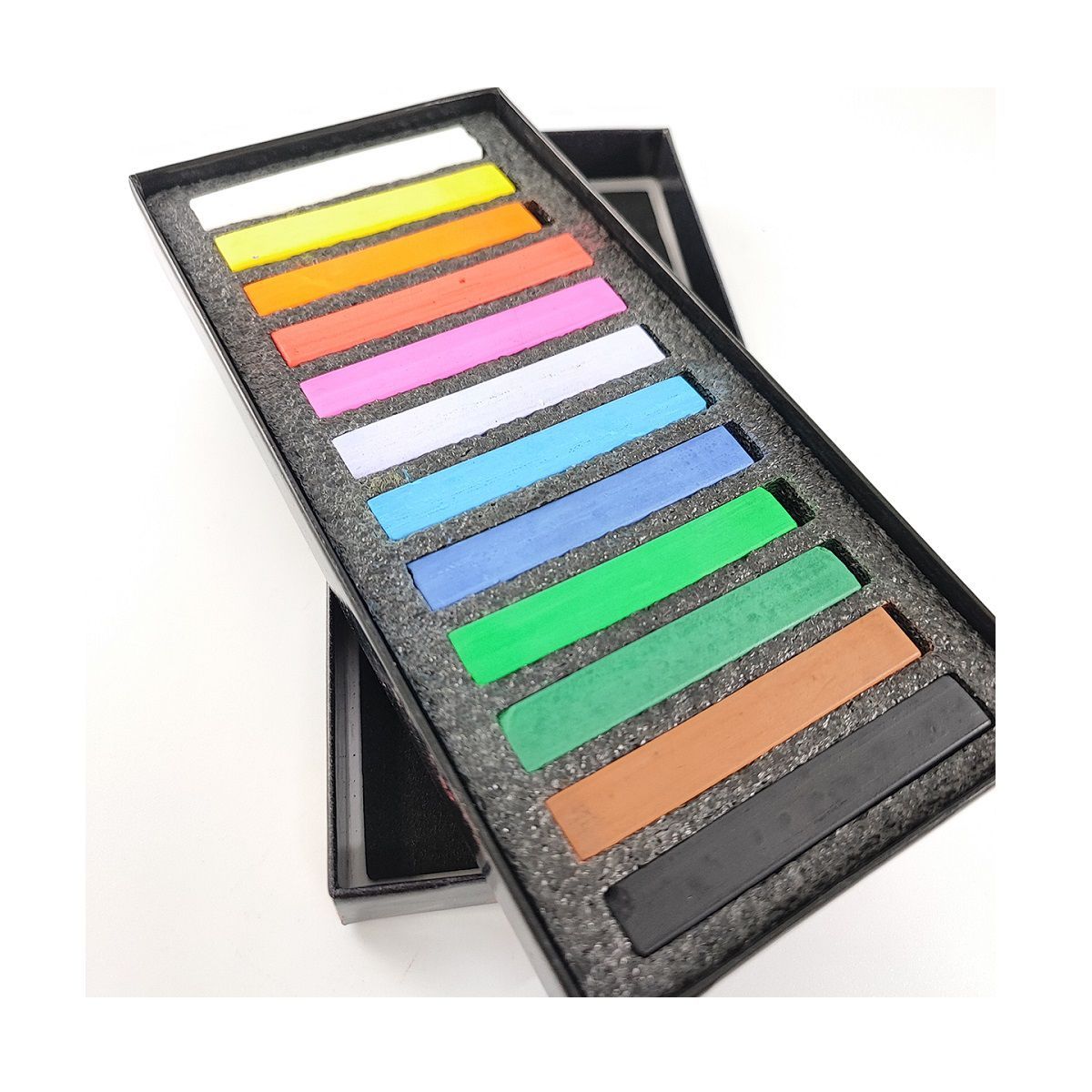 POINTER - Tizas Pastel Pointer, Barras Blandas Caja X 12 Colores