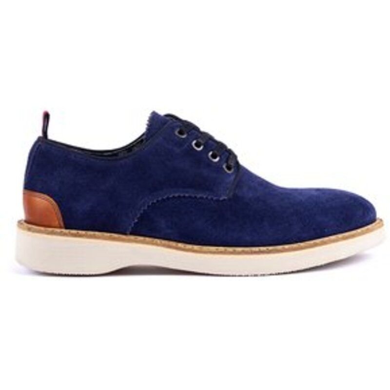 OVERSTATE - Zapatos Para Hombre en Cuero Azul Overstate CA-6446OV7