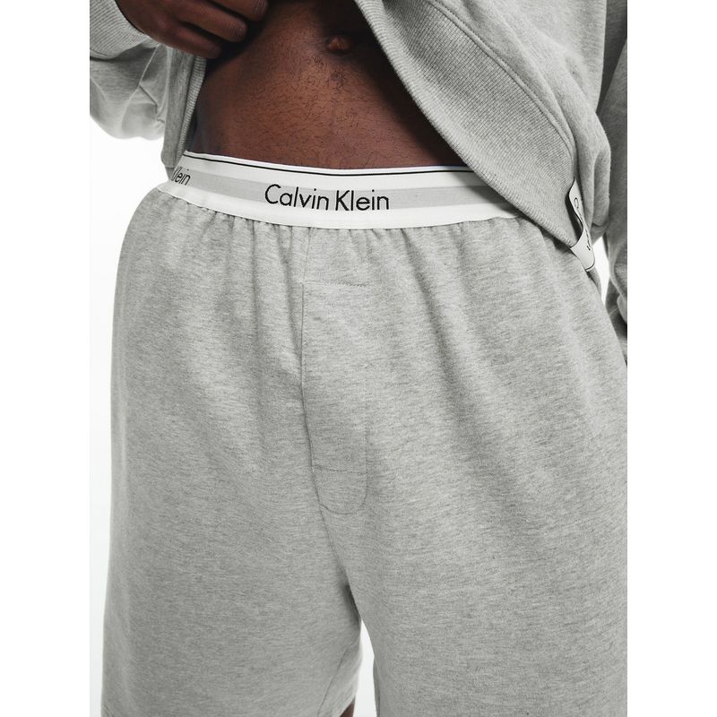 CALVIN KLEIN - Pantaloneta Gris transpirable Para Hombre Calvin Klein