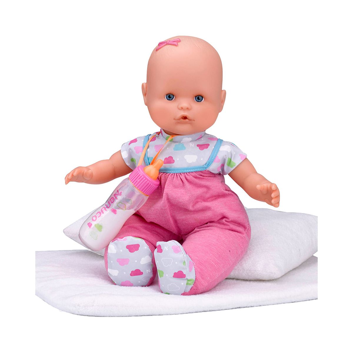 NENUCO - Muñeca Bebé Nenuco con Biberón Mágico