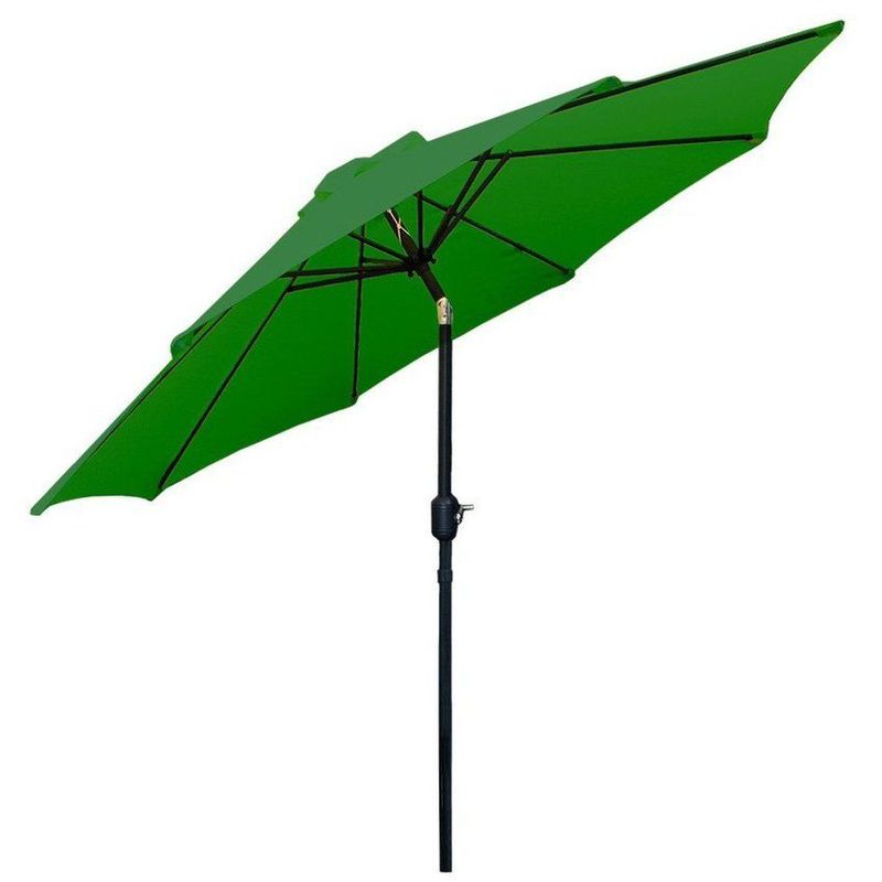 JARDIMEX - Parasol Sombrilla Quitasol  lateral 2.7 metros  verde Sombrilla-