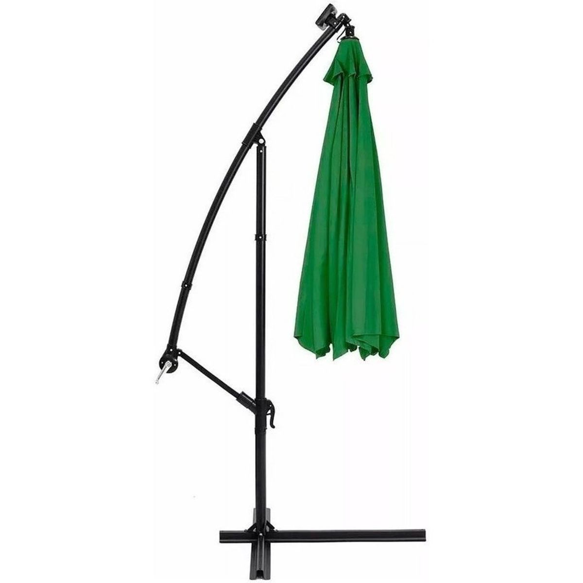 JARDIMEX - Sombrilla Parasol Para Jardin Quitasol Lateral De Aluminio 3 Metros Jardimex