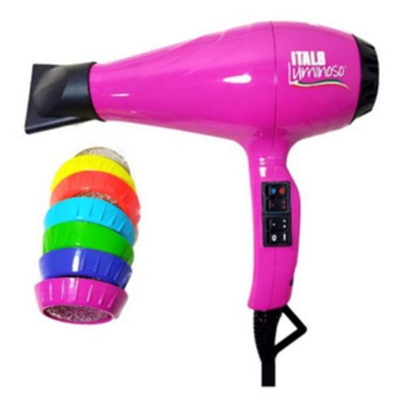 BABYLISS - Secador Italo Luminoso Rosado - Babylisspro