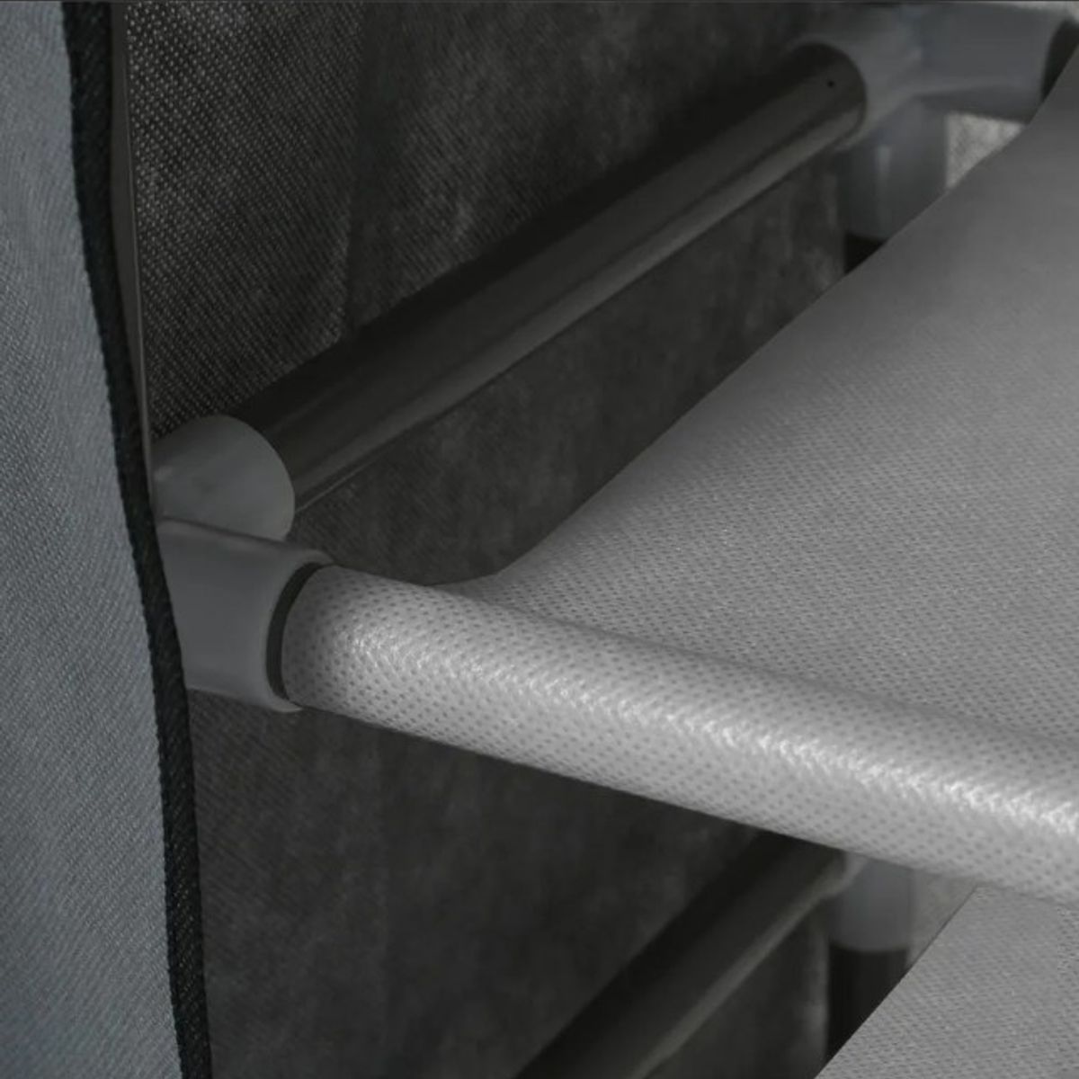 RACK PACK - Closet Ropero Portátil Armable Organizador De Ropa Reforzado