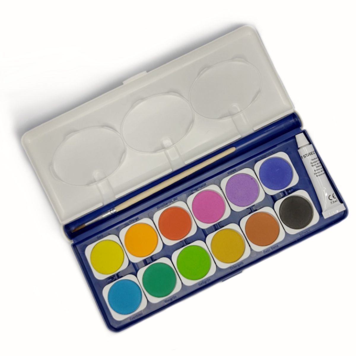 STAEDTLER - Acuarelas En Pastillas Nories Caja X 12 Unds Staedtler