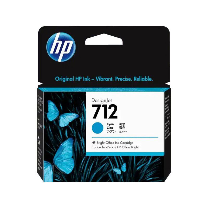 HP - Cartucho de Tinta HP 712 Cian Original DesignJet (3ED67A)