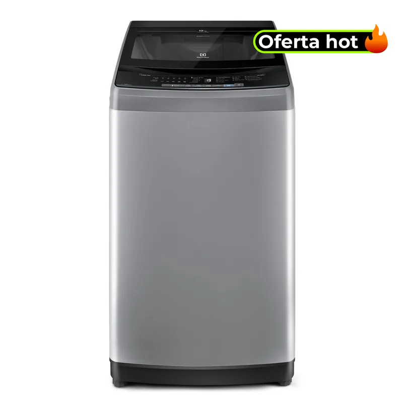 ELECTROLUX - Lavadora Electrolux carga superior 12Kg premium care gris EWIW12F6USVS