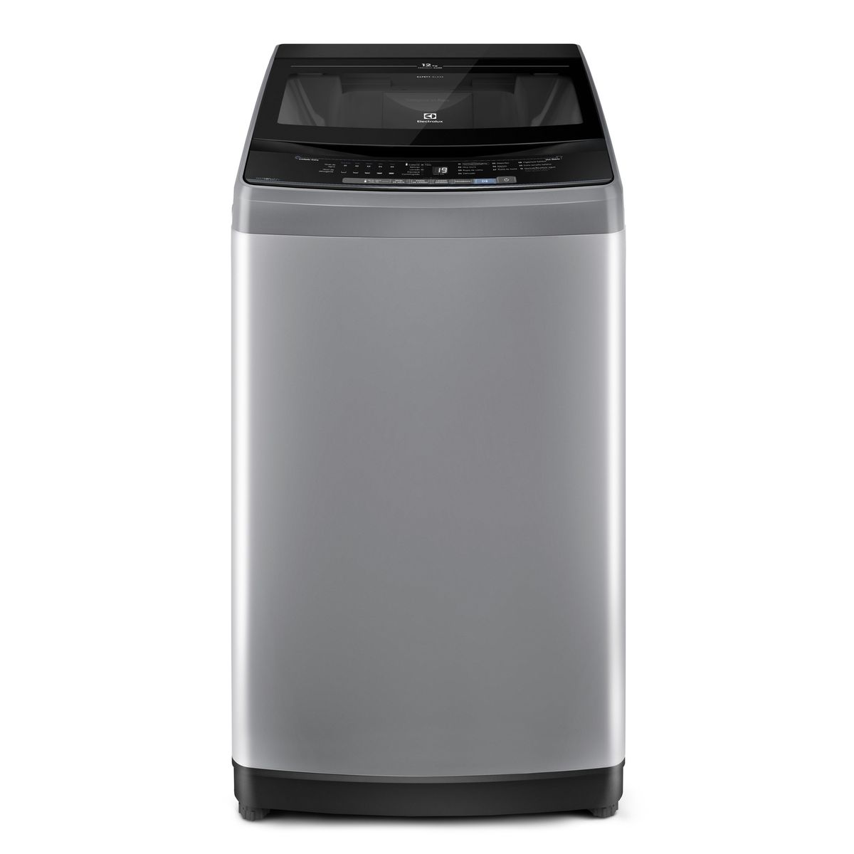 ELECTROLUX - Lavadora Electrolux Carga Superior 12Kg Panel Digital Premium Care Gris EWIW12F6USVS