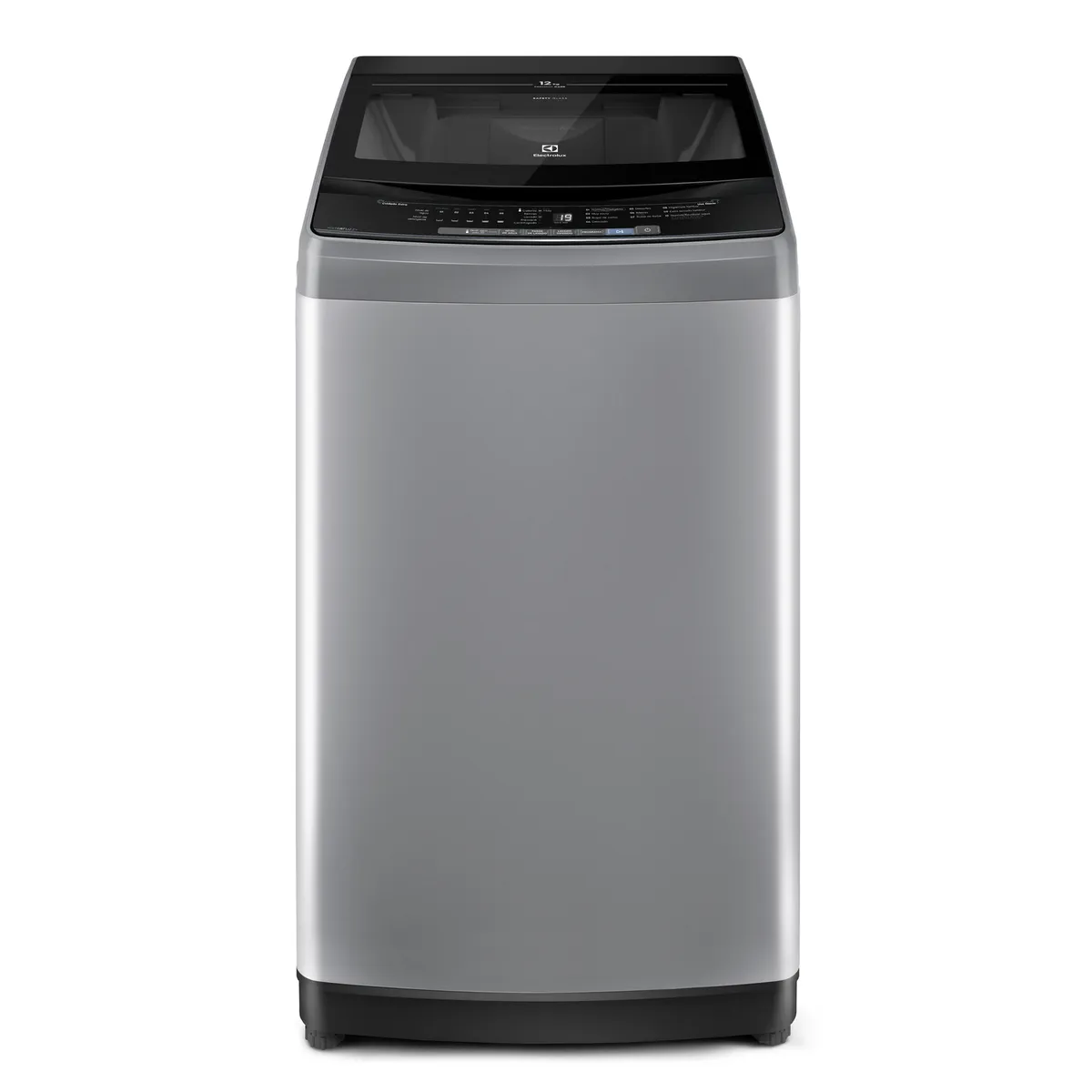 ELECTROLUX - Lavadora Electrolux Carga Superior 12Kg Panel Digital Premium Care Gris EWIW12F6USVS
