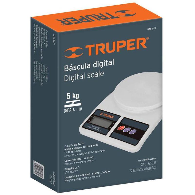 TRUPER - Gramera digital 5k truper