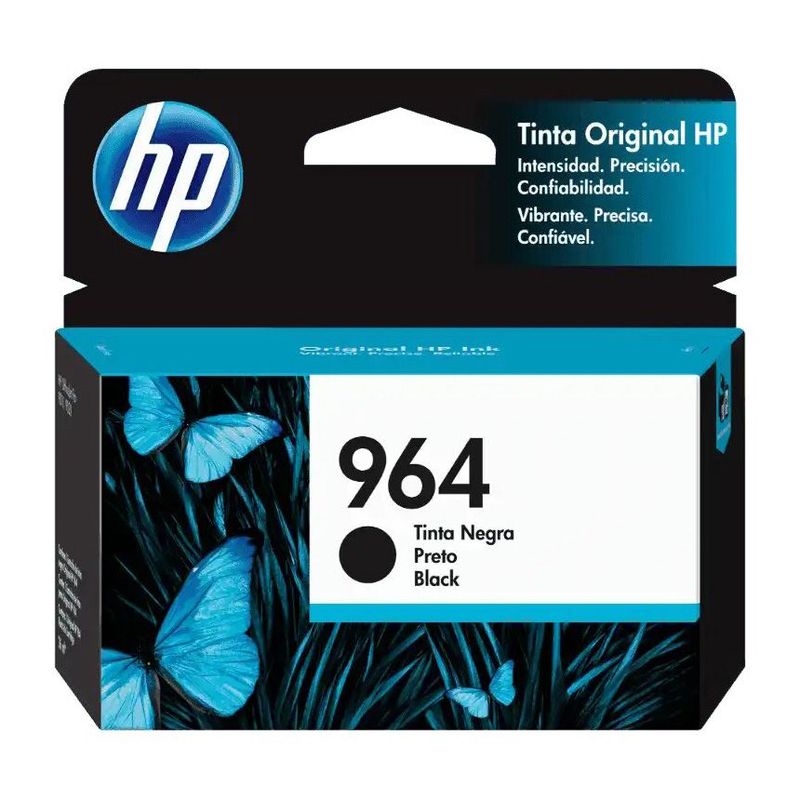 HP - Cartucho de Tinta HP 964 Negra Original