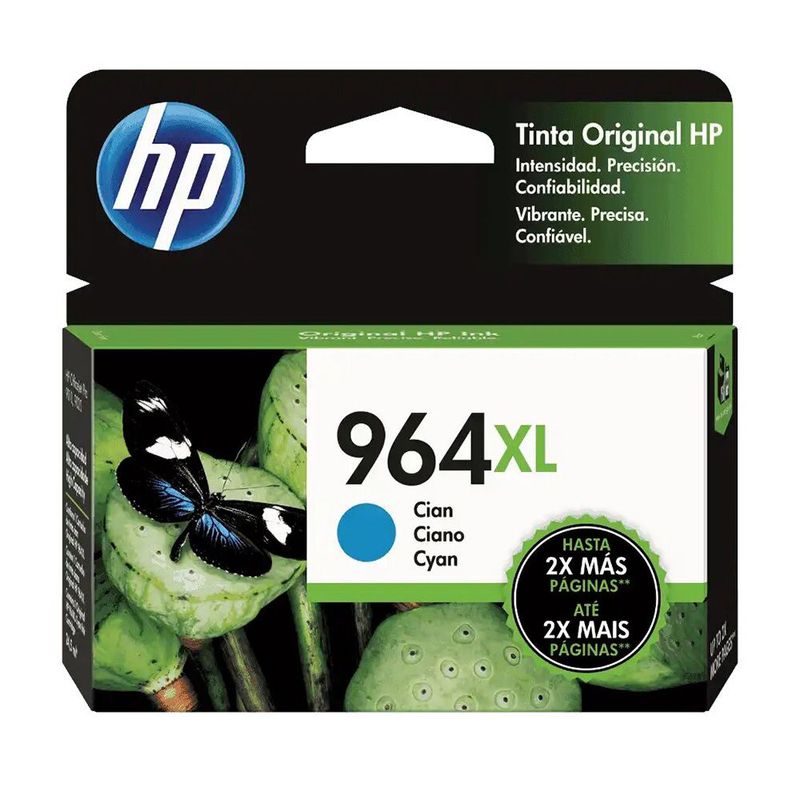 HP - Cartucho de Tinta HP 964XL Cian Original