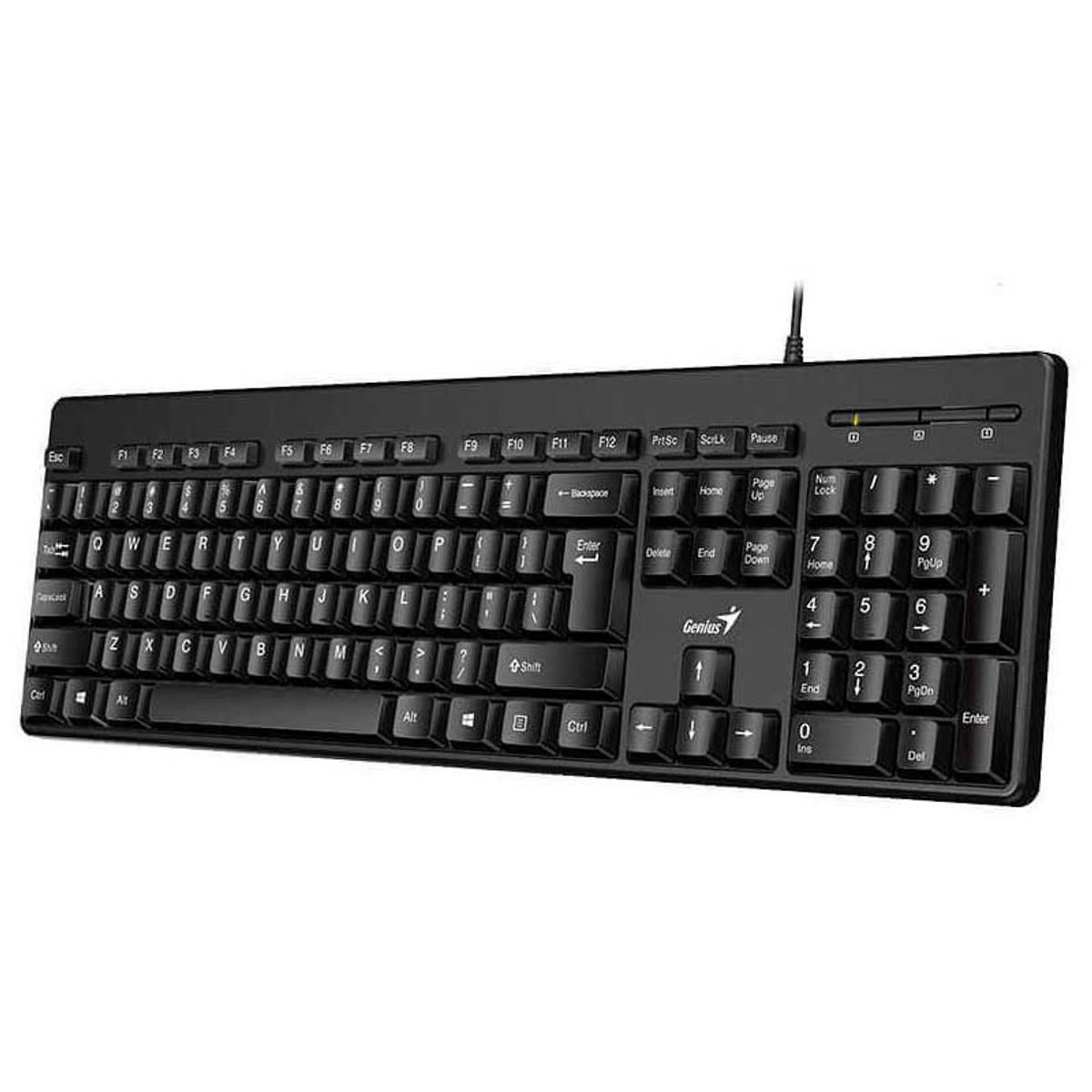 GENIUS - Teclado Genius Kb-116 Alambrico Usb Español Ñ
