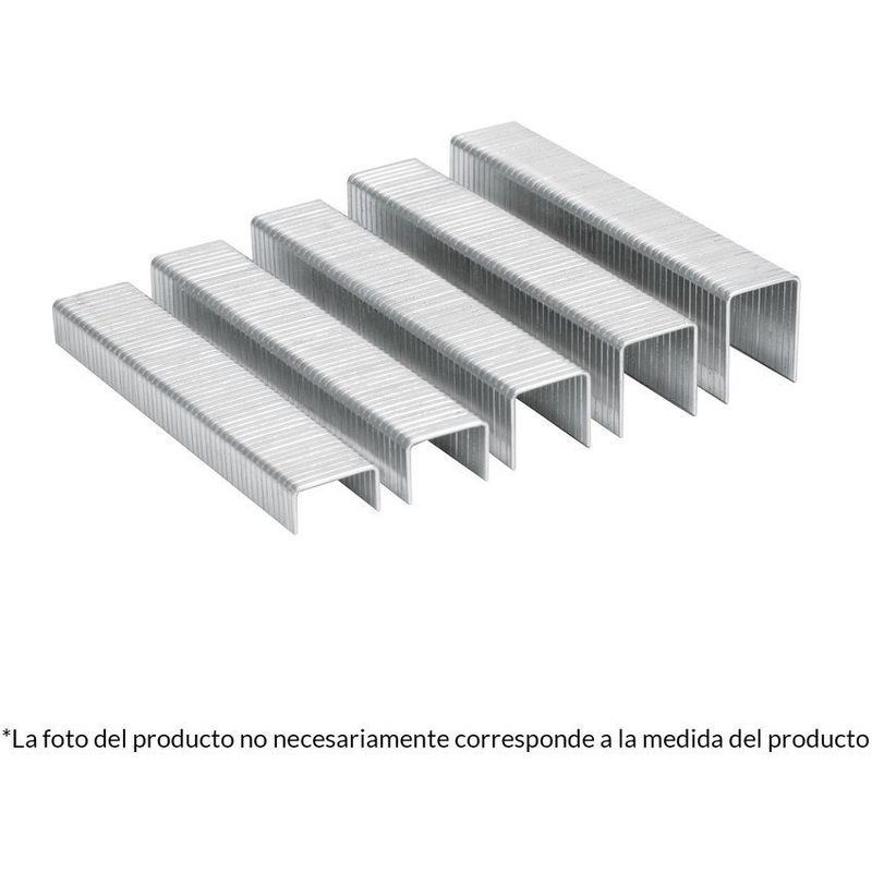 TRUPER - Grapas para grapadoras corona 107mm 1/4" truper