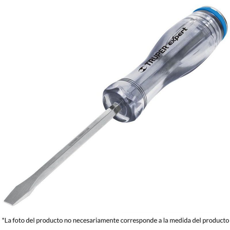 TRUPER - Destornillador punta phillips de golpe 5/16"x8" barra hexagonal truper